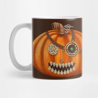 Steampunkin - Steampunk Halloween Jack O' Lantern Mug